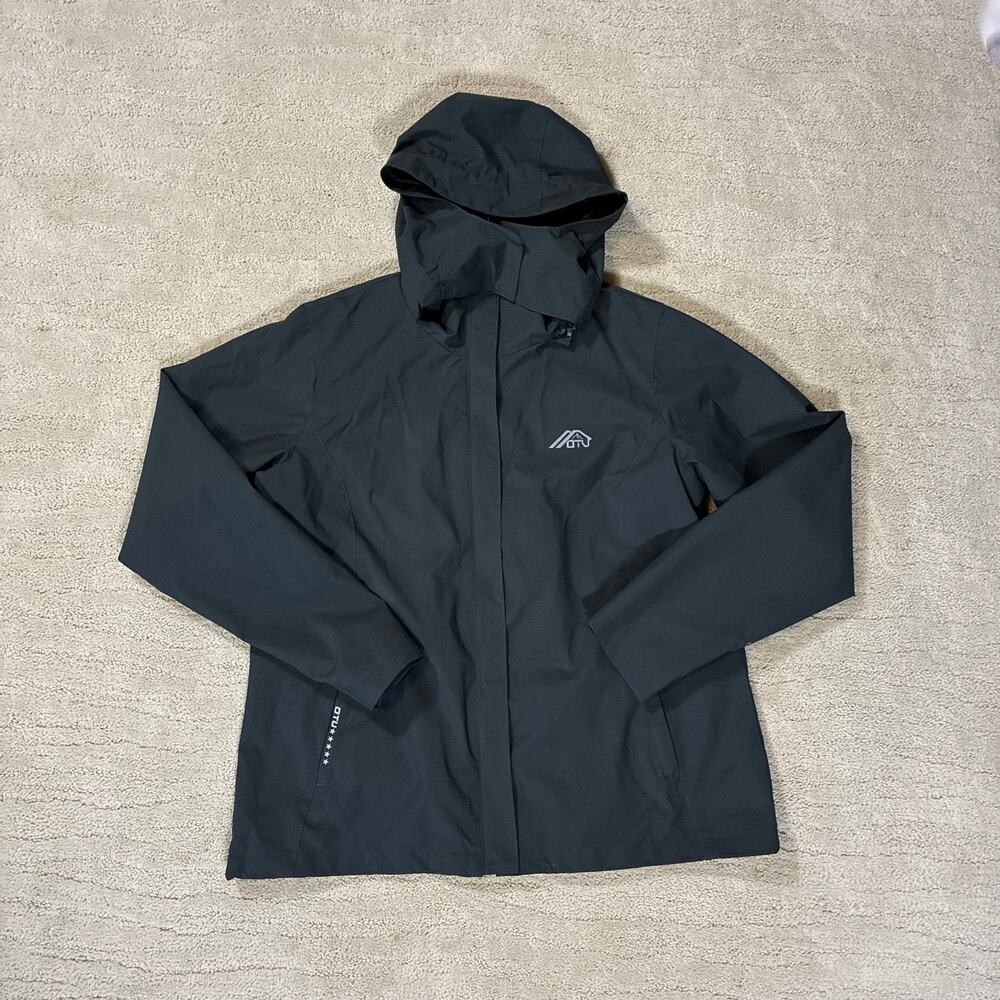 OTU Outerwear Mens L Waterproof Rain Coat/Jacket Gorpcore, Hiking, Outdoors